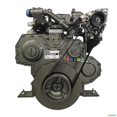 MOTOR COMPLETO 6.10 T 180 CV A 1800 RPM - MWM 3022163 Imagem MOTOR COMPLETO 6.10 T 180 CV A 1800 RPM - MWM 3022163