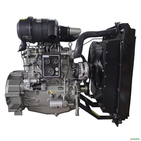 MOTOR ESTACIONÁRIO COMPLETO MWM D229-4T INDUSTRIAL 77,2KW 3022440 Imagem MOTOR ESTACIONÁRIO COMPLETO MWM D229-4T INDUSTRIAL 77,2KW 3022440