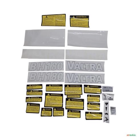 JOGO DECALQUE VALTRA BH 180 G II COM FAIXA TM BH 180 G II COM FAIXA 3022716 Imagem JOGO DECALQUE VALTRA BH 180 G II COM FAIXA TM BH 180 G II COM FAIXA 3022716