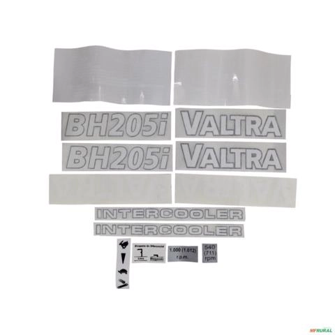 JOGO DECALQUE VALTRA BH 205 I COM FAIXA BH 205 i COM FAIXA 3022718 Imagem JOGO DECALQUE VALTRA BH 205 I COM FAIXA BH 205 i COM FAIXA 3022718