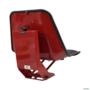 BANCO ASSENTO TIPO CONCHA VERMELHO MF LINHA X 1484359 3023002 Imagem BANCO ASSENTO TIPO CONCHA VERMELHO MF LINHA X 1484359 3023002