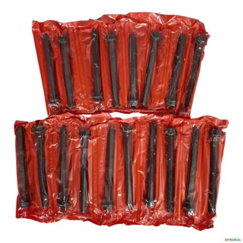 KIT PARAFUSOS CABEÇOTE CUMMINS ISBE/QSB 4.5L 60540 KP 3023501 Imagem KIT PARAFUSOS CABEÇOTE CUMMINS ISBE/QSB 4.5L 60540 KP 3023501