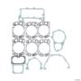 JOGO DE JUNTAS MOTOR MERCEDES OM447 6CIL. 48.407-OR-BI 3023836 Imagem JOGO DE JUNTAS MOTOR MERCEDES OM447 6CIL. 48.407-OR-BI 3023836