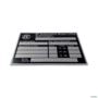 PLACA DE IDENTIFICAÇÃO TRAÇÃO ZF (DIVERSAS APLICAÇÕES) 6270966M1-ZF 3024196 Imagem PLACA DE IDENTIFICAÇÃO TRAÇÃO ZF (DIVERSAS APLICAÇÕES) 6270966M1-ZF 3024196