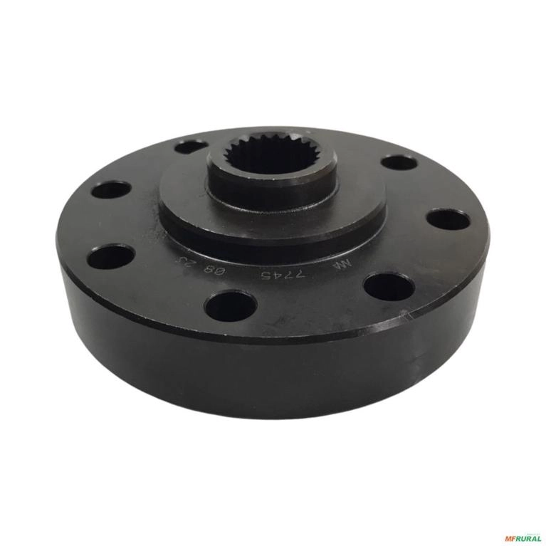 FLANGE CUBO VOLANTE TRATOR NEW HOLLAND T6.110-130  TS6020-6040 87390059 3025331 Imagem FLANGE CUBO VOLANTE TRATOR NEW HOLLAND T6.110-130  TS6020-6040 87390059 3025331