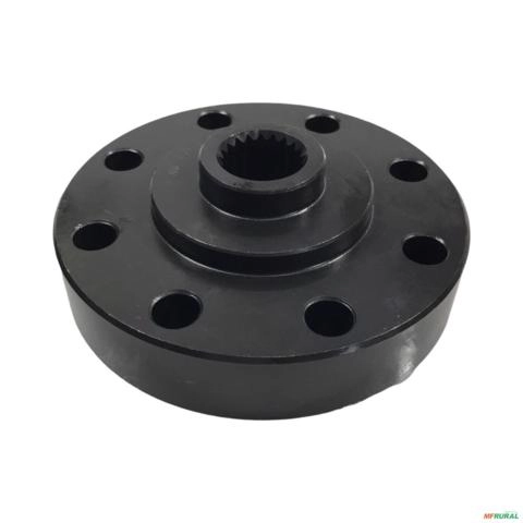 FLANGE CUBO VOLANTE TRATOR NEW HOLLAND 7630/8030 TS90 A TS120 TS6020 A TS6040 87389438 3025332 Imagem FLANGE CUBO VOLANTE TRATOR NEW HOLLAND 7630/8030 TS90 A TS120 TS6020 A TS6040 87389438 3025332