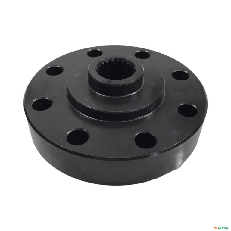 FLANGE CUBO VOLANTE TRATOR NEW HOLLAND 7630/8030 TS90 A TS120 TS6020 A TS6040 87389438 3025332 Imagem FLANGE CUBO VOLANTE TRATOR NEW HOLLAND 7630/8030 TS90 A TS120 TS6020 A TS6040 87389438 3025332