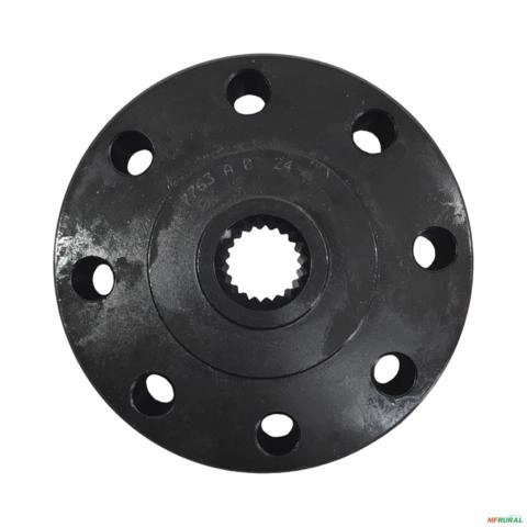 Imagem FLANGE CUBO VOLANTE TRATOR NEW HOLLAND 7630/8030 TS90 A TS120 TS6020 A TS6040 87389438 3025332 Imagem FLANGE CUBO VOLANTE TRATOR NEW HOLLAND 7630/8030 TS90 A TS120 TS6020 A TS6040 87389438 3025332