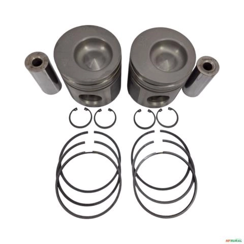 PISTÃO COM ANEIS MOTOR FORD 7610-7810 93866600 3034396 Imagem PISTÃO COM ANEIS MOTOR FORD 7610-7810 93866600 3034396