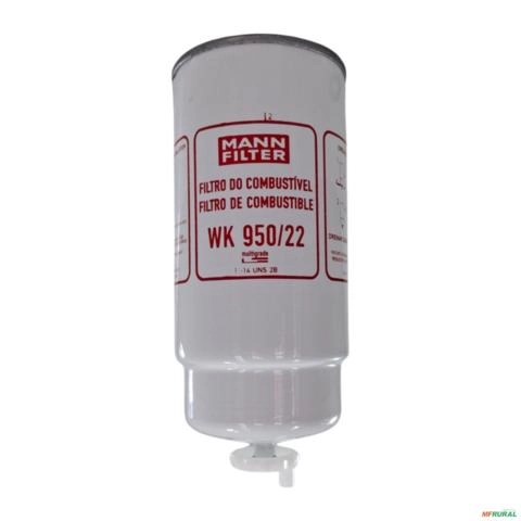 FILTRO BLINDADO COMBUSTIVEL SEPARADOR DE AGUA WK950/22 3035185 Imagem FILTRO BLINDADO COMBUSTIVEL SEPARADOR DE AGUA WK950/22 3035185