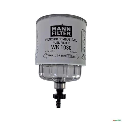 FILTRO COMBUSTIVEL SEPARADOR COM COPO WK1030 3035190 Imagem FILTRO COMBUSTIVEL SEPARADOR COM COPO WK1030 3035190
