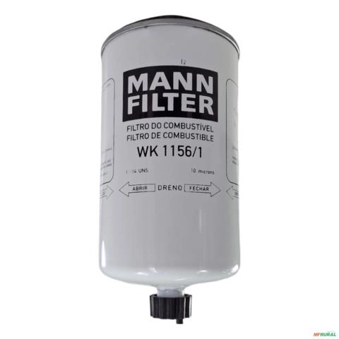 FILTRO COMBUSTIVEL SEPARADOR BLINDADO COM DRENO WK1156/1 3035559 Imagem FILTRO COMBUSTIVEL SEPARADOR BLINDADO COM DRENO WK1156/1 3035559
