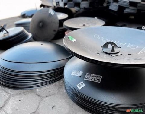 Imagem DISCO PARA ARADO RECORTADOS, LISOS, RETO, RODA GUIA E PLANTADEIRAS Imagem DISCO PARA ARADO RECORTADOS, LISOS, RETO, RODA GUIA E PLANTADEIRAS