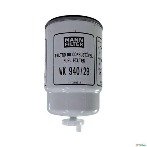 FILTRO COMBUSTÍVEL COM DRENO WK940/29 3035643 Imagem FILTRO COMBUSTÍVEL COM DRENO WK940/29 3035643