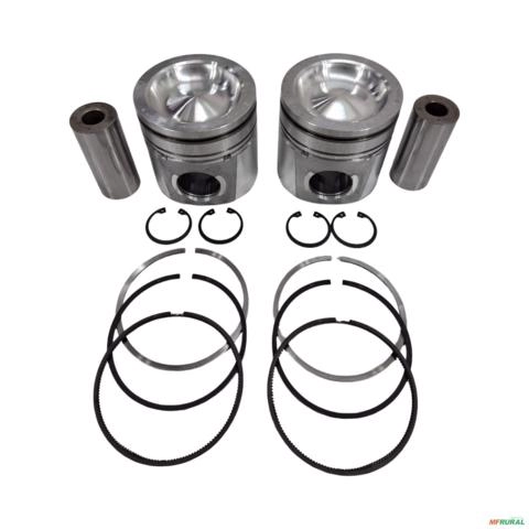 PISTÃO E ANÉIS STD MOTOR CUMMINS 107MM QSB 4.5 / 6.7 41082600 3036021 Imagem PISTÃO E ANÉIS STD MOTOR CUMMINS 107MM QSB 4.5 / 6.7 41082600 3036021
