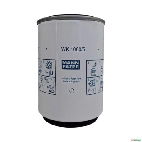 FILTRO COMBUSTIVEL SEPARADOR SEM COPO WK1060/5 3036035 Imagem FILTRO COMBUSTIVEL SEPARADOR SEM COPO WK1060/5 3036035