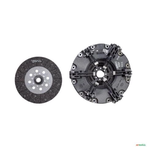 KIT PLATO E DISCO EMBREAGEM DUPLA MF 3406 A 4410 / VALTRA A900R ACW7451430 3036796 Imagem KIT PLATO E DISCO EMBREAGEM DUPLA MF 3406 A 4410 / VALTRA A900R ACW7451430 3036796