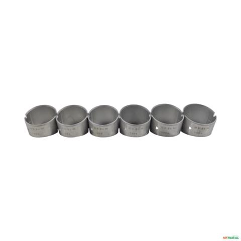 JOGO BUCHA DE BIELA MOTOR FPT-NEF 38MM 6-CIL BG-145-J-STD-S 3037018 Imagem JOGO BUCHA DE BIELA MOTOR FPT-NEF 38MM 6-CIL BG-145-J-STD-S 3037018