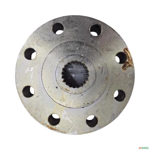 FLANGE CUBO VOLANTE TRATOR NEW HOLLAND 7630/8030 TS90 A TS120 TS6020 A TS6040 87389438 3037063 Imagem FLANGE CUBO VOLANTE TRATOR NEW HOLLAND 7630/8030 TS90 A TS120 TS6020 A TS6040 87389438 3037063
