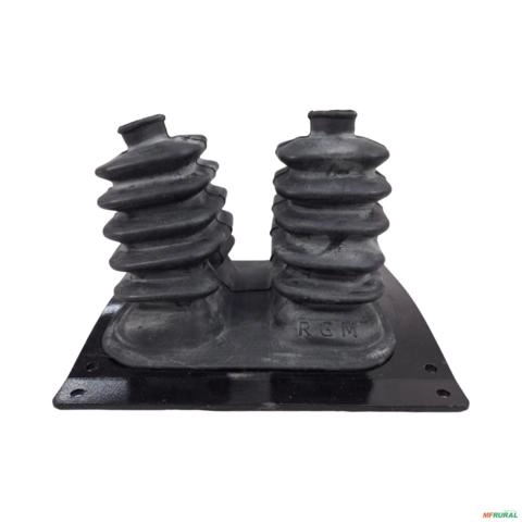 COIFA DUPLA ALAVANCA MARCHA/GRUPO (COM CHAPA) 86979800 3037090 Imagem COIFA DUPLA ALAVANCA MARCHA/GRUPO (COM CHAPA) 86979800 3037090