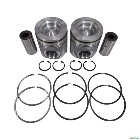 PISTAO E ANEIS MOTOR FPT NEF/ IVECO 5.9 TECTOR EURO-CARGO VERTIS (102MM) 40352600 STD 3037643 Imagem PISTAO E ANEIS MOTOR FPT NEF/ IVECO 5.9 TECTOR EURO-CARGO VERTIS (102MM) 40352600 STD 3037643