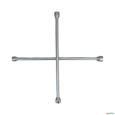 CHAVE DE RODA CRUZ PROFISSIONAL 17 X 19 X 21 X 23 MM 3038239 Imagem CHAVE DE RODA CRUZ PROFISSIONAL 17 X 19 X 21 X 23 MM 3038239