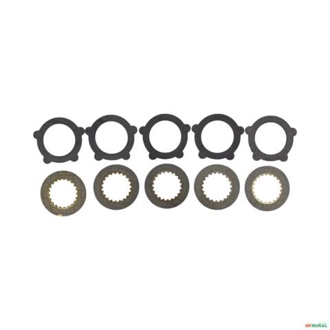 CONJUNTO DISCOS DIFERENCIAL DANA JOHN DEERE 720.04.600.01 3039596 Imagem CONJUNTO DISCOS DIFERENCIAL DANA JOHN DEERE 720.04.600.01 3039596