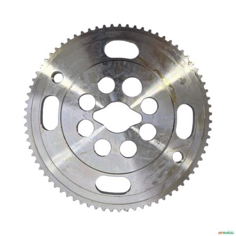 SUPORTE (COROA) DENTADA - 75 DENTES TRAÇÃO CARRARO TRATOR NEW HOLLAND / CASE / MASSEY FERGUSON 041080-M.P 3039832 Imagem SUPORTE (COROA) DENTADA - 75 DENTES TRAÇÃO CARRARO TRATOR NEW HOLLAND / CASE / MASSEY FERGUSON 041080-M.P 3039832