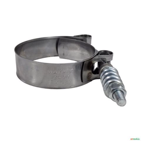 ABRACADEIRA TUCHO MOLA INOX 430 57X65 - 2.1/4 X 2.9/16 3040202 Imagem ABRACADEIRA TUCHO MOLA INOX 430 57X65 - 2.1/4 X 2.9/16 3040202