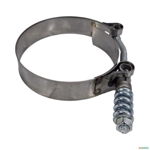 ABRACADEIRA TUCHO MOLA INOX 430 74X83 - 2.15/16 X 3.5/16 3040204 Imagem ABRACADEIRA TUCHO MOLA INOX 430 74X83 - 2.15/16 X 3.5/16 3040204