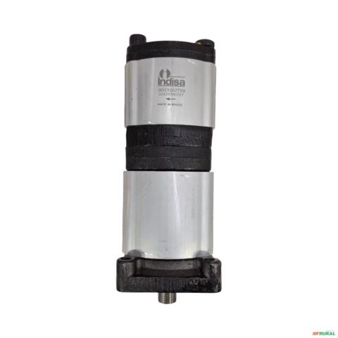 BOMBA HIDRÁULICA DUPLA TRATOR VALMET-VALTRA 82022500 3040431 Imagem BOMBA HIDRÁULICA DUPLA TRATOR VALMET-VALTRA 82022500 3040431