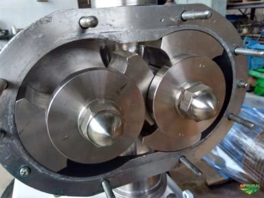 BOMBAS DE LÓBULOS P/PRODUTOS DE ALTA VISCOSIDADES E MASSAS, QUÍMICOS E ALIMENTÍCIOS INOX Imagem BOMBAS DE LÓBULOS P/PRODUTOS DE ALTA VISCOSIDADES E MASSAS, QUÍMICOS E ALIMENTÍCIOS INOX