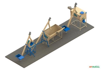 FÁBRICA DE RAÇÃO - COMPACT-NUTRI MH / CAPACIDADE 3000KG/H Imagem FÁBRICA DE RAÇÃO - COMPACT-NUTRI MH / CAPACIDADE 3000KG/H