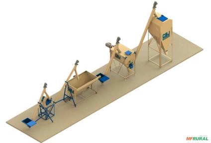 FÁBRICA DE RAÇÃO COMPACT-NUTRI MHS - CAPACIDADE 3000KG/H Imagem FÁBRICA DE RAÇÃO COMPACT-NUTRI MHS - CAPACIDADE 3000KG/H