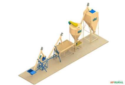 FÁBRICA DE RAÇÃO COMPACT-NUTRI MVS - CAPACIDADE 2000KG/H Imagem FÁBRICA DE RAÇÃO COMPACT-NUTRI MVS - CAPACIDADE 2000KG/H