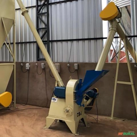 MOINHO MARTELO PARA GRÃOS E FARELO - TM3 30CV / 3TON/H Imagem MOINHO MARTELO PARA GRÃOS E FARELO - TM3 30CV / 3TON/H
