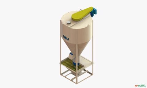 Misturador Vertical CSJ - V1000 - 5CV - 4000KG/H Imagem Misturador Vertical CSJ - V1000 - 5CV - 4000KG/H
