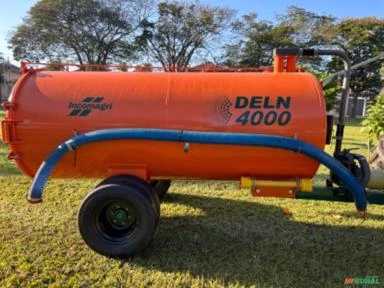 Imagem Distribuidor de Esterco Líquido modelo: DELN 4000/ Com Pneus novos/remold-capacidade,produto>novo Imagem Distribuidor de Esterco Líquido modelo: DELN 4000/ Com Pneus novos/remold-capacidade,produto>novo