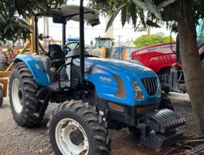 Trator LS Tractor Plus 80 4x4 Ano 2019 com creeper