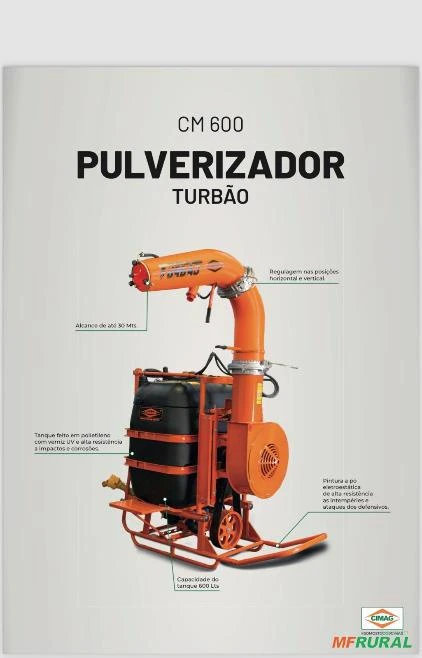 Pulverizador Atomizador Agrícola Jatao/canhão