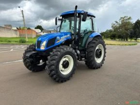 Trator New Holland TL85E 4X4 Ano 2018/2019 Cabinado original