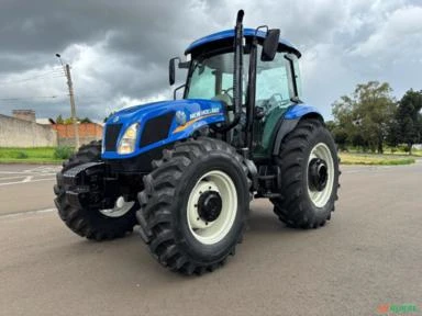 Trator New Holland TL85E 4X4 Ano 2018/2019 Cabinado original