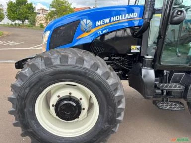 Trator New Holland TL85E 4X4 Ano 2018/2019 Cabinado original