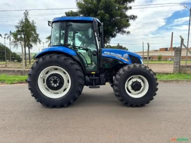 Trator New Holland TL85E 4X4 Ano 2018/2019 Cabinado original