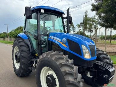 Trator New Holland TL85E 4X4 Ano 2018/2019 Cabinado original