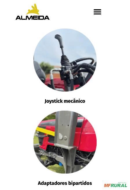 Imagem Conjunto de lâmina, concha e guincho de bag Marca: Almeida Imagem Conjunto de lâmina, concha e guincho de bag Marca: Almeida