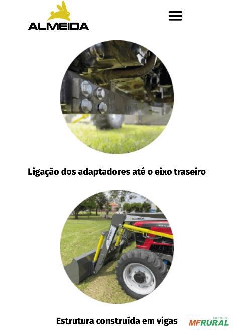 Imagem Conjunto de lâmina, concha e guincho de bag Marca: Almeida Imagem Conjunto de lâmina, concha e guincho de bag Marca: Almeida