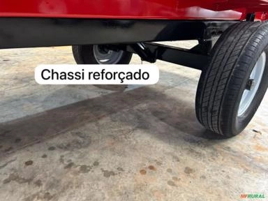 Imagem Carreta Metálica Agrícola basculante hidráulica nova Tadeu TMH 3000 Imagem Carreta Metálica Agrícola basculante hidráulica nova Tadeu TMH 3000