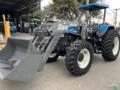 Trator New holland TS6020 4X4 Ano 2011 com concha dianteira Stara Imagem Trator New holland TS6020 4X4 Ano 2011 com concha dianteira Stara