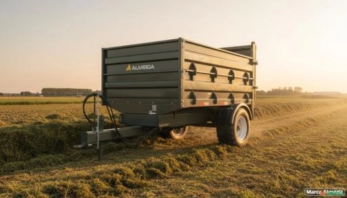 Carreta Metálica Almeida nova TERRITORY 6500 basculante hidráulica Imagem Carreta Metálica Almeida nova TERRITORY 6500 basculante hidráulica